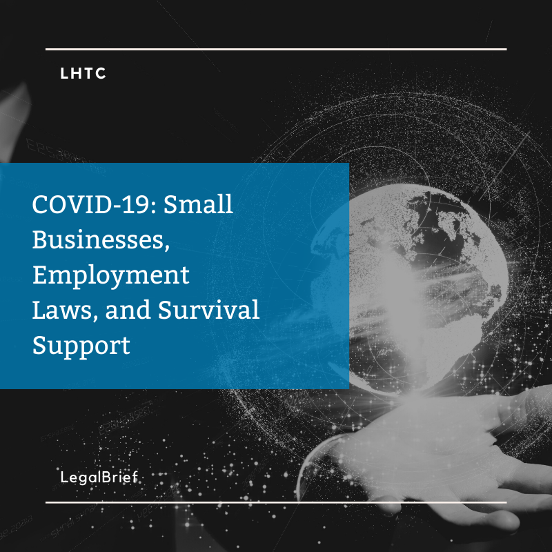 Lighthouse Trust and Corporate Legalbrief COVID-19 small businesses, employment laws, and survival support